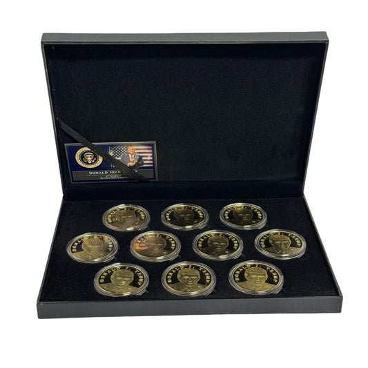 Collectible Donald Trump Treasure Box 47 President Edition - Certified
