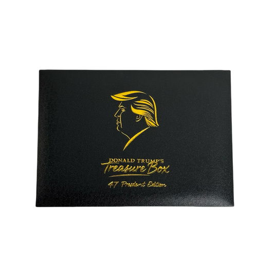 Collectible Donald Trump Treasure Box 47 President Edition - Certified